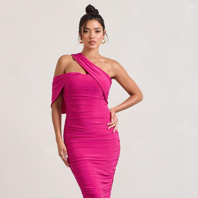 Club L Women's Midi Dress - Pink - 6 on Productcaster.