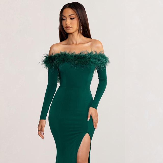 Club L Women's Maxi Dress - Green - 6 on Productcaster.