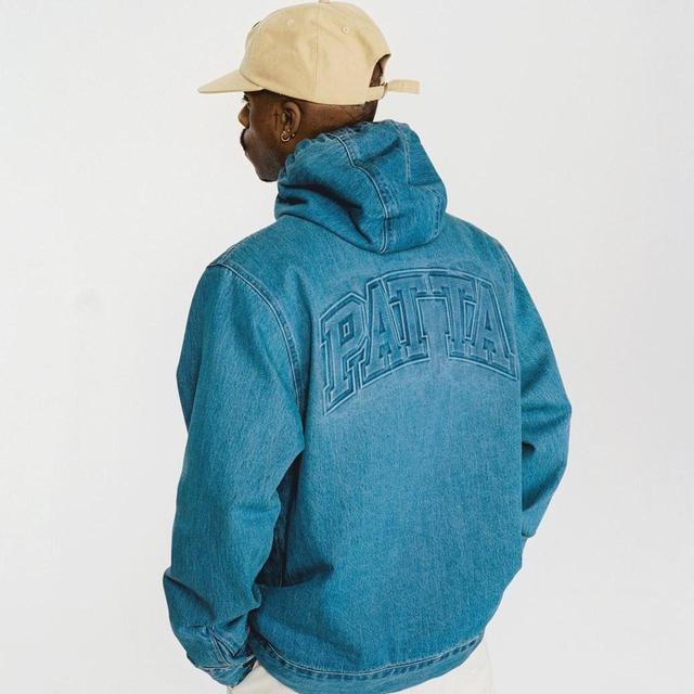 Patta Men's Denim Jacket - Blue - M on Productcaster.