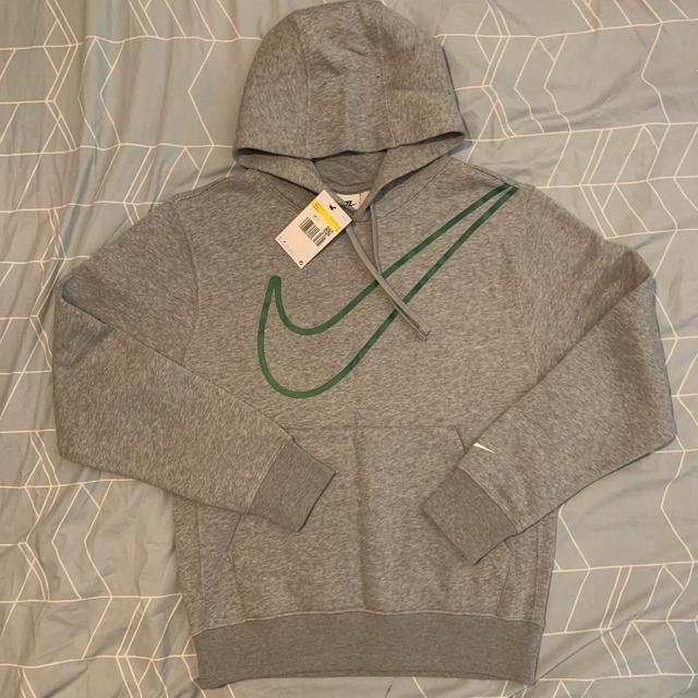 Nike Men's Hoodie - Grey - S on Productcaster.