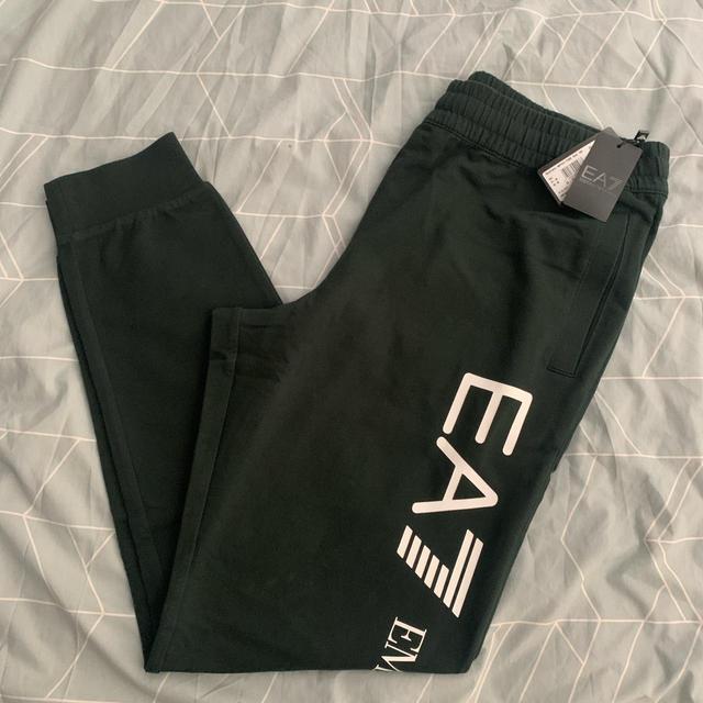 EA7 Men's Sweatpants - Green - XXL on Productcaster.