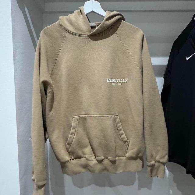 Fear of God Men's Hoodie - Tan/Cream - XS on Productcaster.