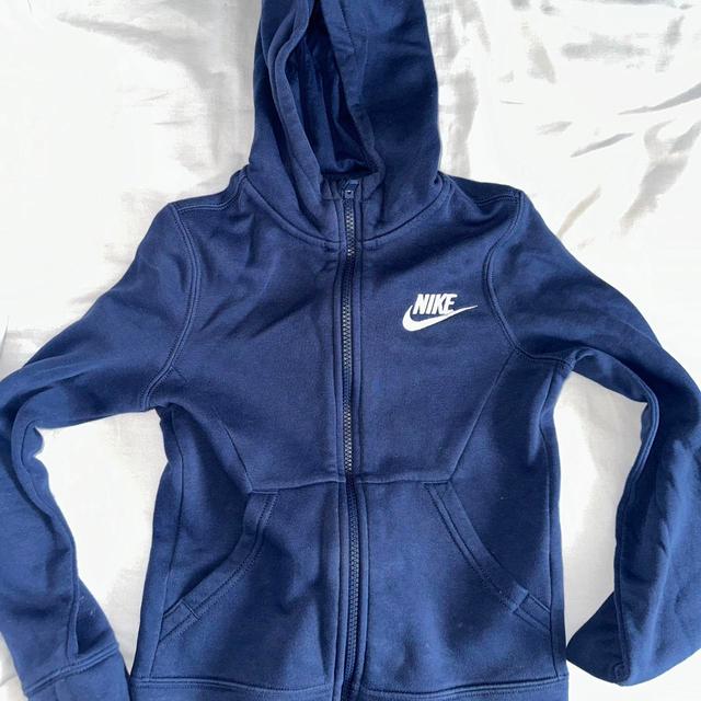 Nike Kids' Hoodie - Blue - 7 years on Productcaster.