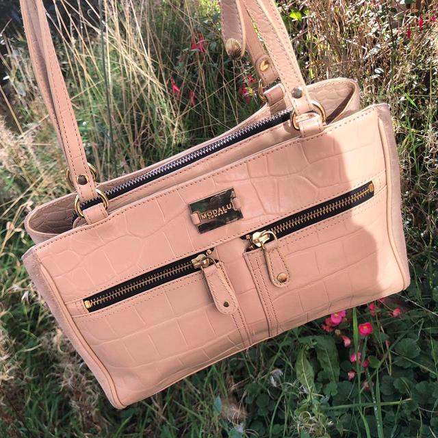 Women's Shoulder bags - Pink/Tan on Productcaster.