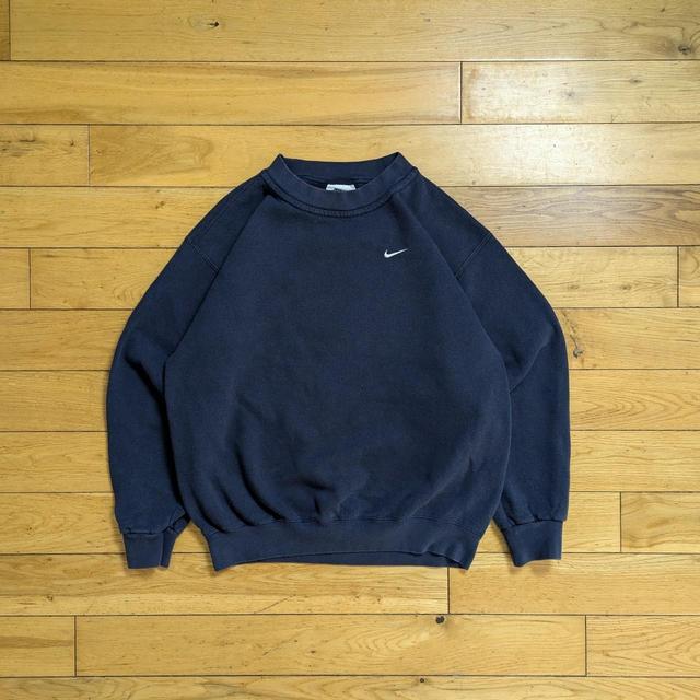 Nike Women's Sweatshirt - Navy - S on Productcaster.