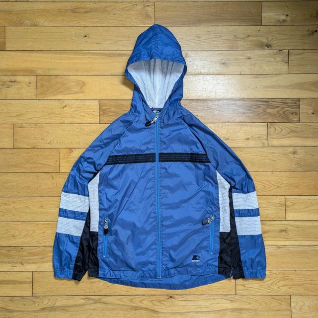 Starter Men's Jacket - Blue - S on Productcaster.