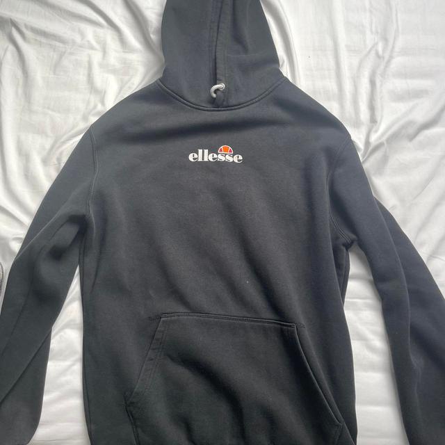 Ellesse Men's Hoodie - Black - M on Productcaster.