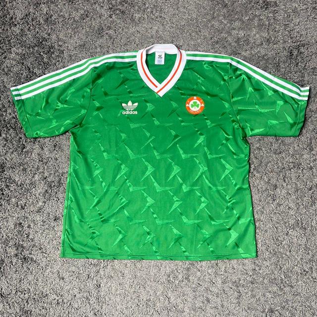 Adidas Originals Men's T-shirt - Green - L on Productcaster.