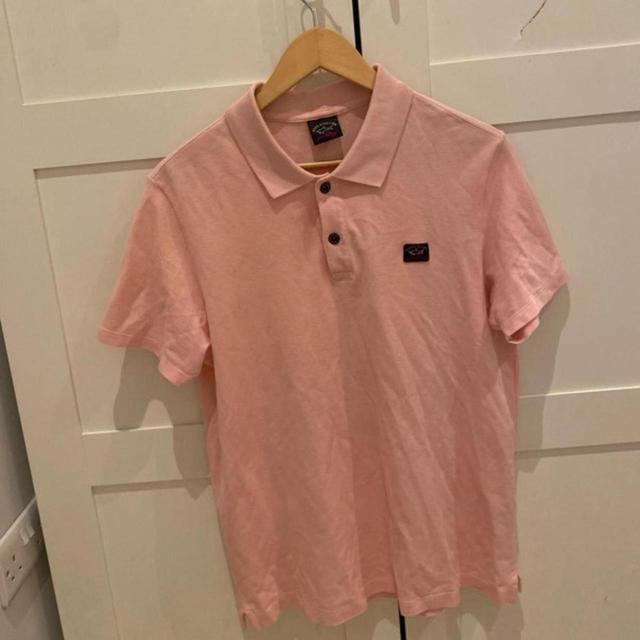 Paul & Shark Men's Polo shirt - Pink - M on Productcaster.