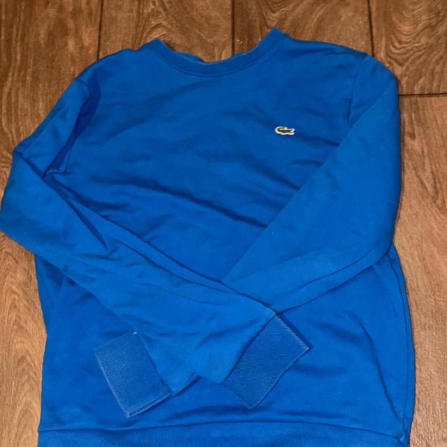 Lacoste Men's Jumper - Blue - M on Productcaster.