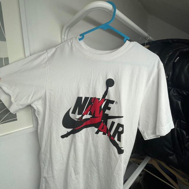 Nike Men's T-shirt - White - S on Productcaster.