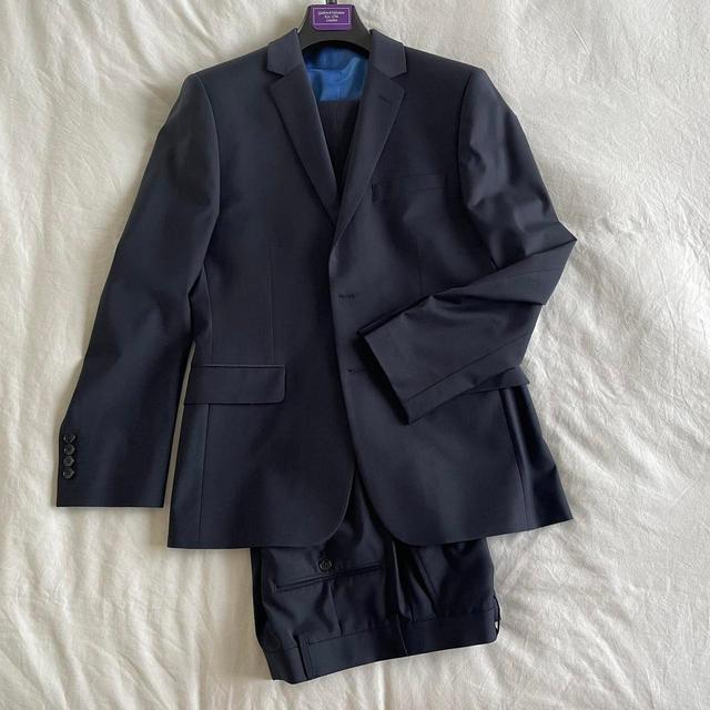 Men's Suit - Navy - S on Productcaster.