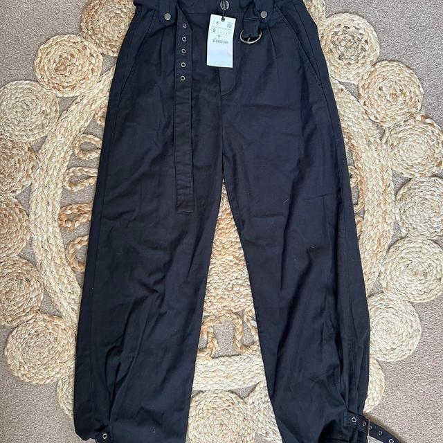 Zara Women's Cargo Trousers - Black - S on Productcaster.