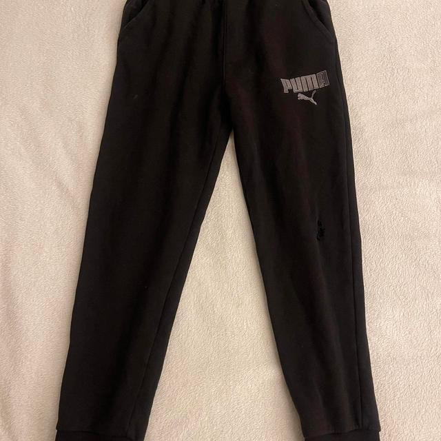 Puma Kids' Sweatpants - Black - 12 years on Productcaster.