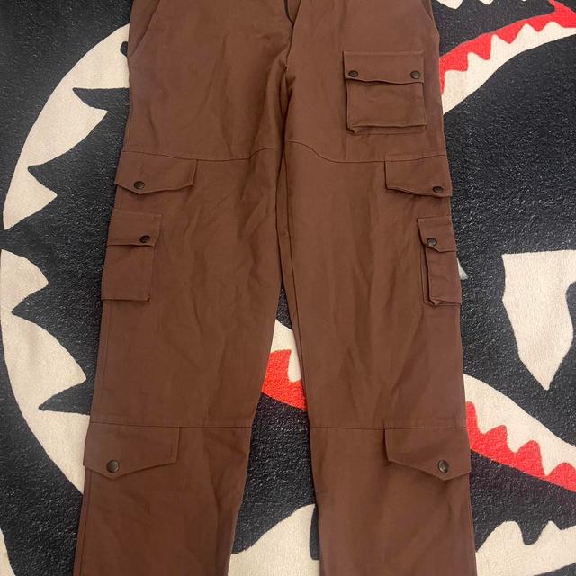 Boohoo Men's Trousers - Brown - M on Productcaster.