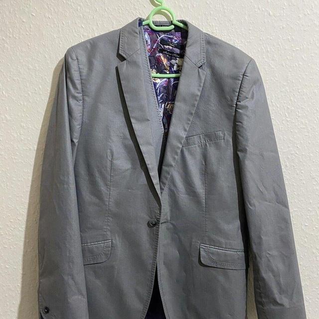 Ted Baker Men's Suit - Grey - M on Productcaster.