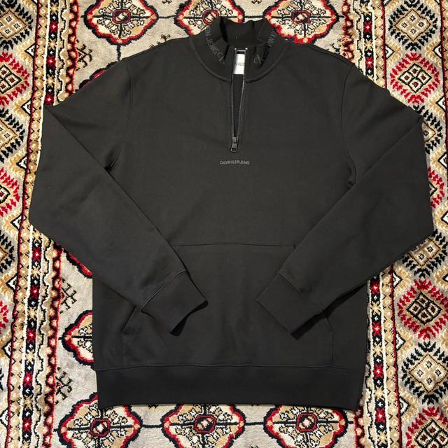 Calvin Klein Jeans Men's Jumper - Black - M on Productcaster.