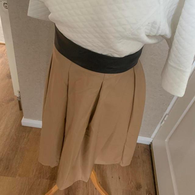 Deadstock Women's Mini Skirt - Tan - UK 8 on Productcaster.