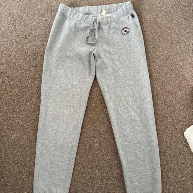 Converse Women's Sweatpants - Grey - UK 10 on Productcaster.