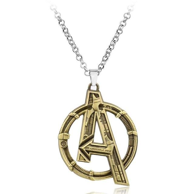 Marvel Men's Necklace - Gold on Productcaster.