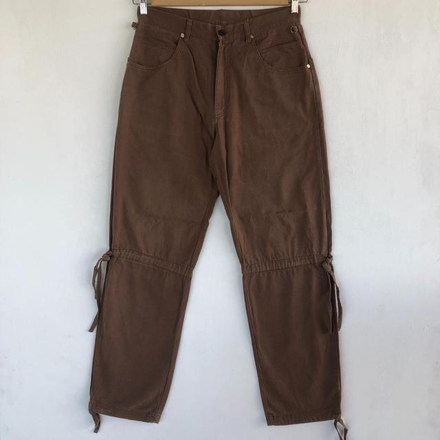 Vintage Women's Slim Capri Trousers - Brown - 31" on Productcaster.