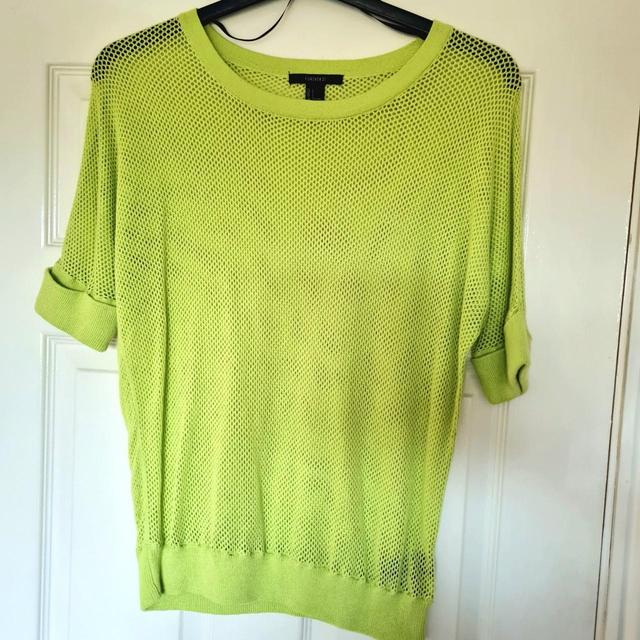 Forever 21 Women's Jumper - Green - L on Productcaster.