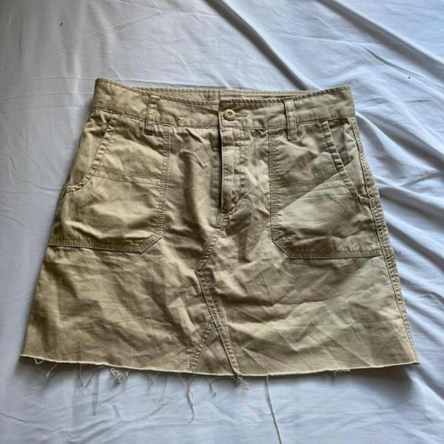 Women's Skirt - Tan/Cream - M on Productcaster.