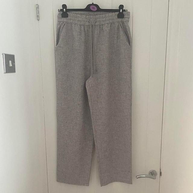 Primark Women's Trousers - Grey - UK 12 on Productcaster.