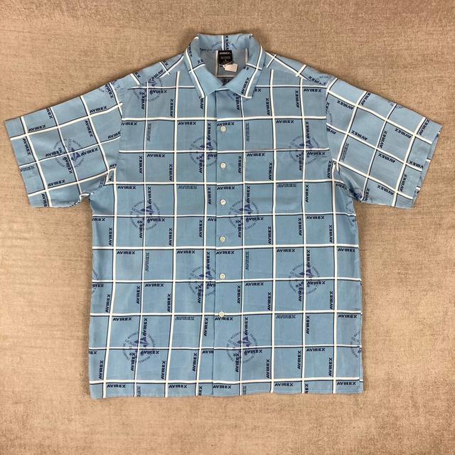 Avirex Men's Shirt - Blue - XL on Productcaster.