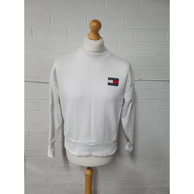 Tommy Hilfiger Men's Hoodie - White - S on Productcaster.