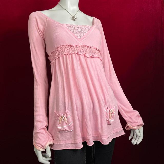 Superdry Women's Top - Pink - S on Productcaster.