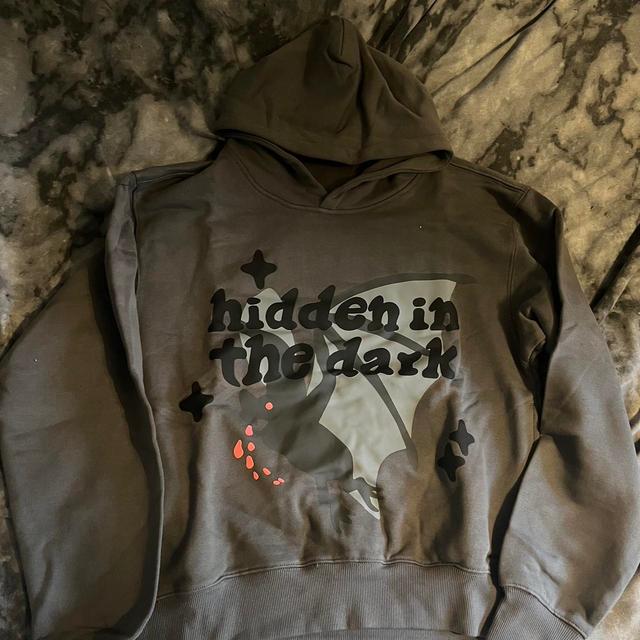 Broken Planet Men's Hoodie - Grey/Black - S on Productcaster.