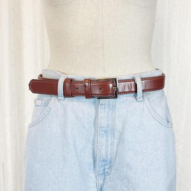 Vintage Women's Belt - Brown on Productcaster.