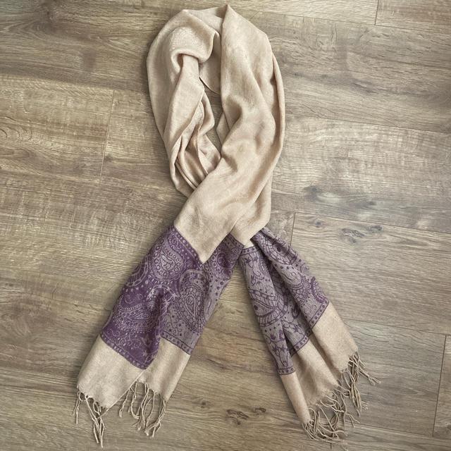 Women's Scarf - Gold on Productcaster.