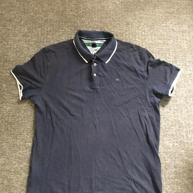 Tommy Hilfiger Men's Polo shirt - Black - M on Productcaster.