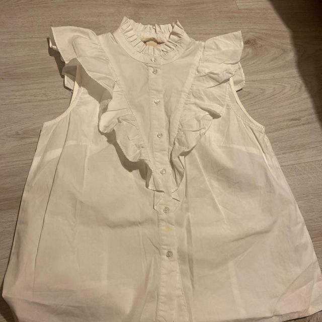 H&M+ Women's Blouse - White - 34 on Productcaster.