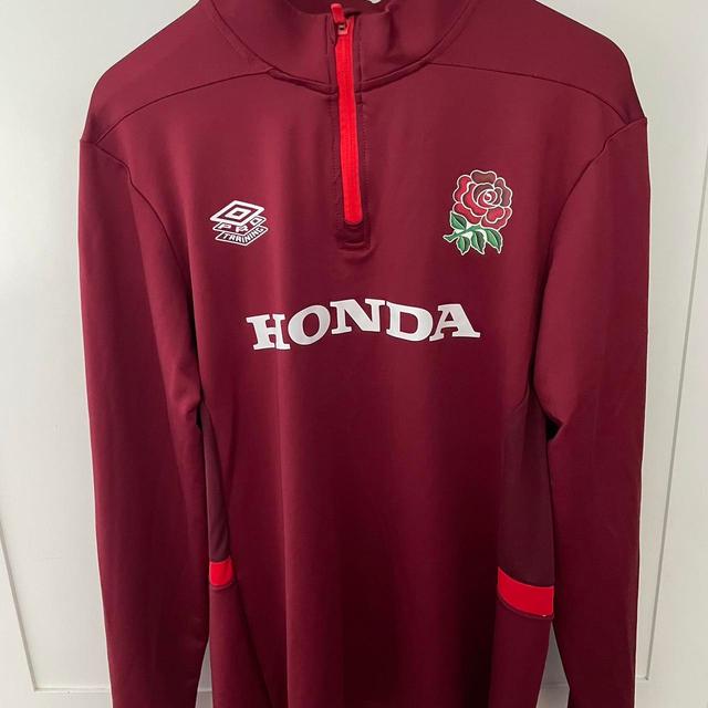 England Rugby Men's Sweatshirt - Red - L on Productcaster.