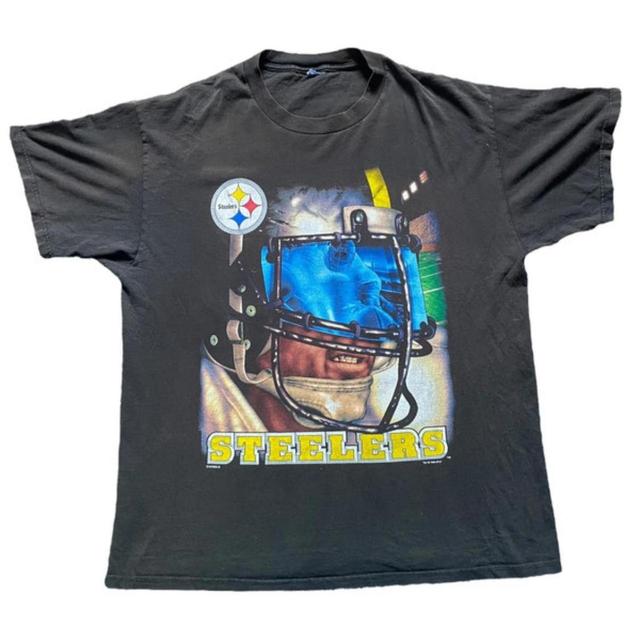 NFL Men's T-shirt - Black - XL on Productcaster.