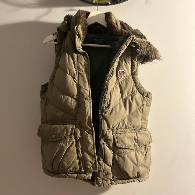 Polo Ralph Lauren Women's Gilet - Khaki/Green - M on Productcaster.