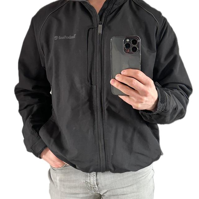 Timberland Men's Jacket - Black/Grey - M on Productcaster.