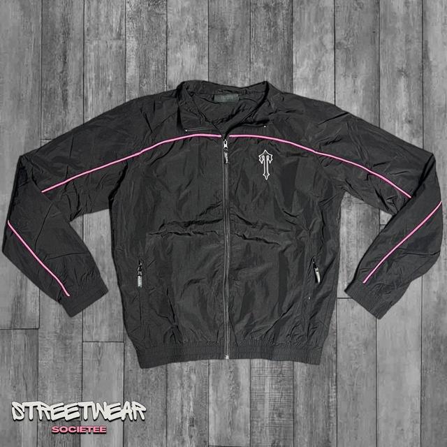 Trapstar Men's Hoodie - Black/Pink - L on Productcaster.