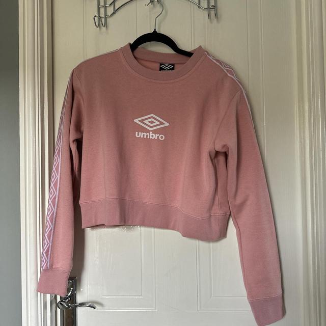 Umbro Women's Sweatshirt - Pink - S on Productcaster.