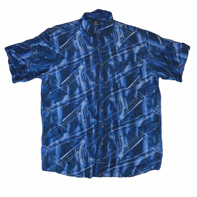 Vintage Men's Shirt - Blue - XL on Productcaster.