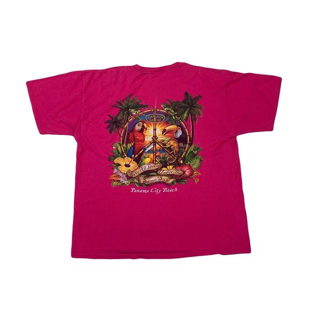 Ron Jon Surf Shop Men's T-shirt - Pink - XL on Productcaster.