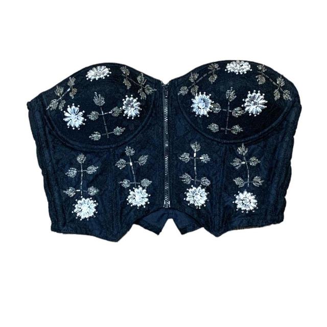 Vintage Women's Corset - Black - M on Productcaster.