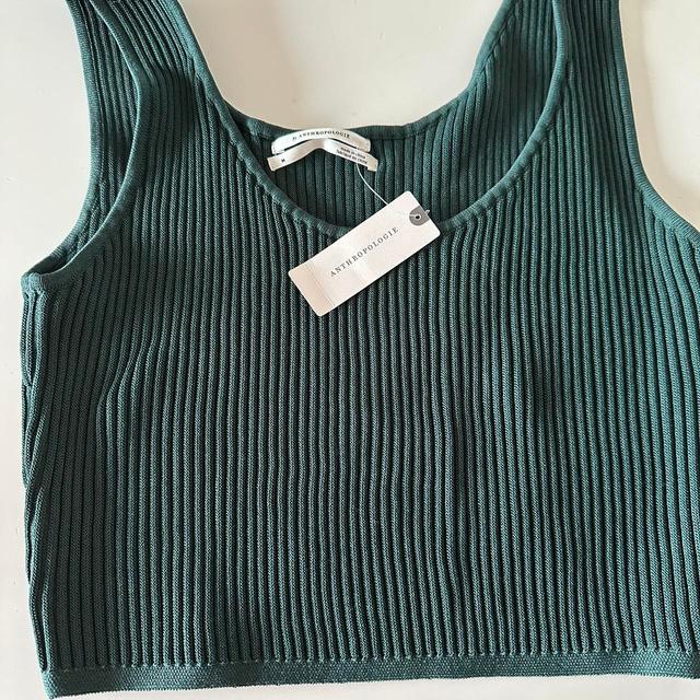 Anthropologie Women's Vest - Green - M on Productcaster.