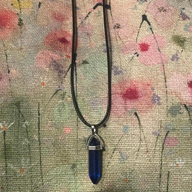 Custom Women's Necklace - Blue/Navy on Productcaster.