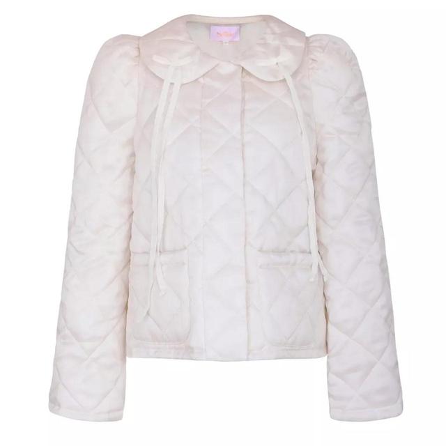 Selkie Women's Puffer Jacket - Pink/Silver - One size on Productcaster.