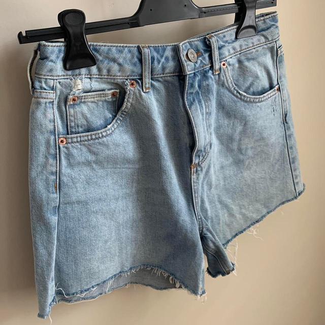 Urban Outfitters Women's Shorts - Blue/Grey - 29" on Productcaster.