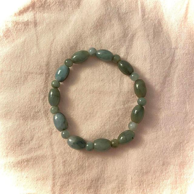 Women's Bracelet - Green/Blue on Productcaster.